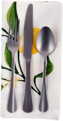 DII Lemon Bliss Tabletop Collection, Napkin Set, 6 Piece