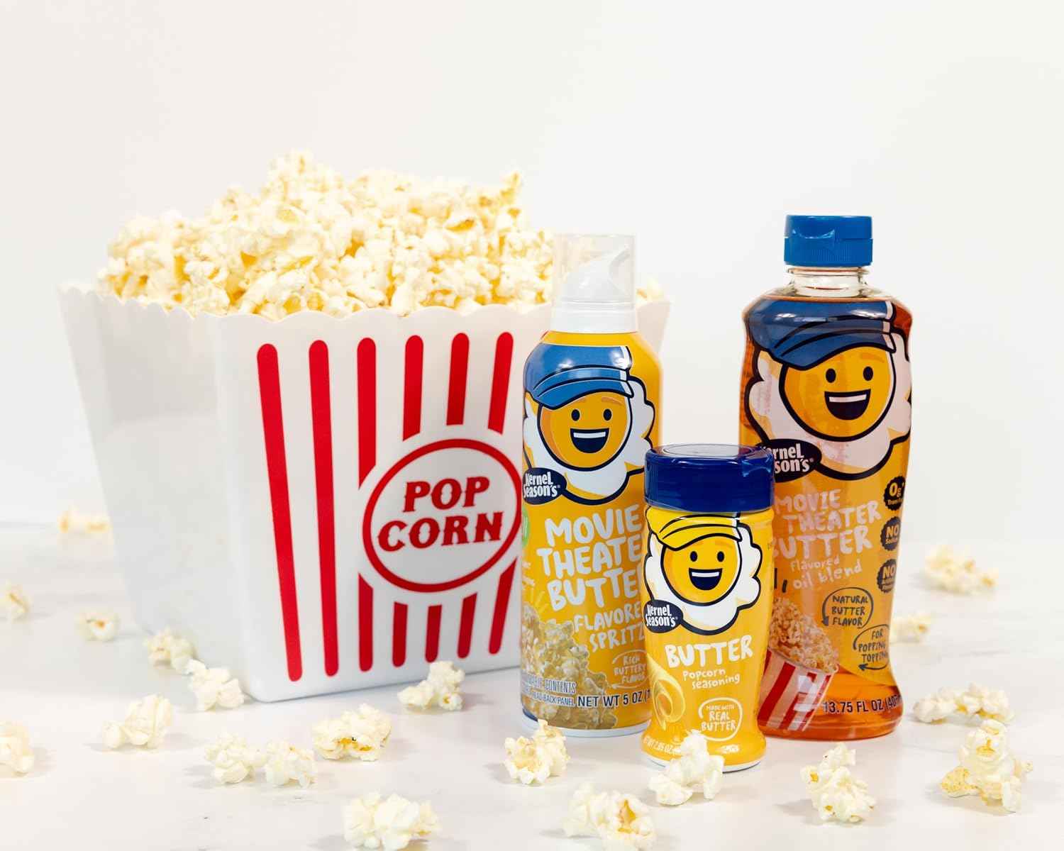 Kernel Season's Movie Theater Popcorn Oil, Butter, 13.75 Ounce (Pack of 6) | Theater Popcorn Oil, Butter