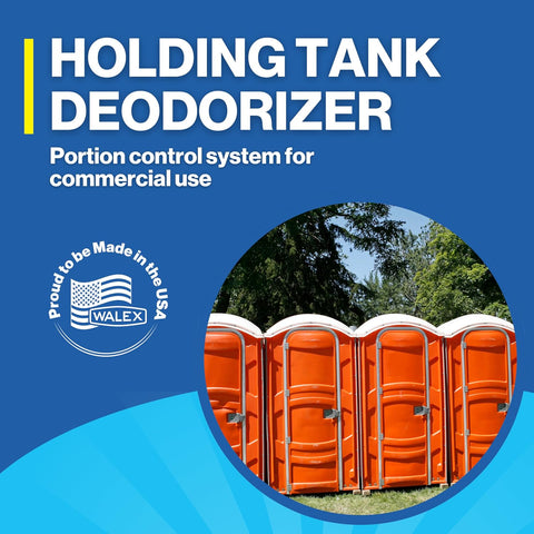 Walex Porta-Pak Commercial Toilet Deodorizer Drop-Ins - Sunglow Scent, 50Pk
