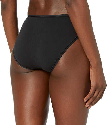 Amazon Essentials Women's Cotton Spandex Bikini Brief Underwear (Available in Plus Size)
