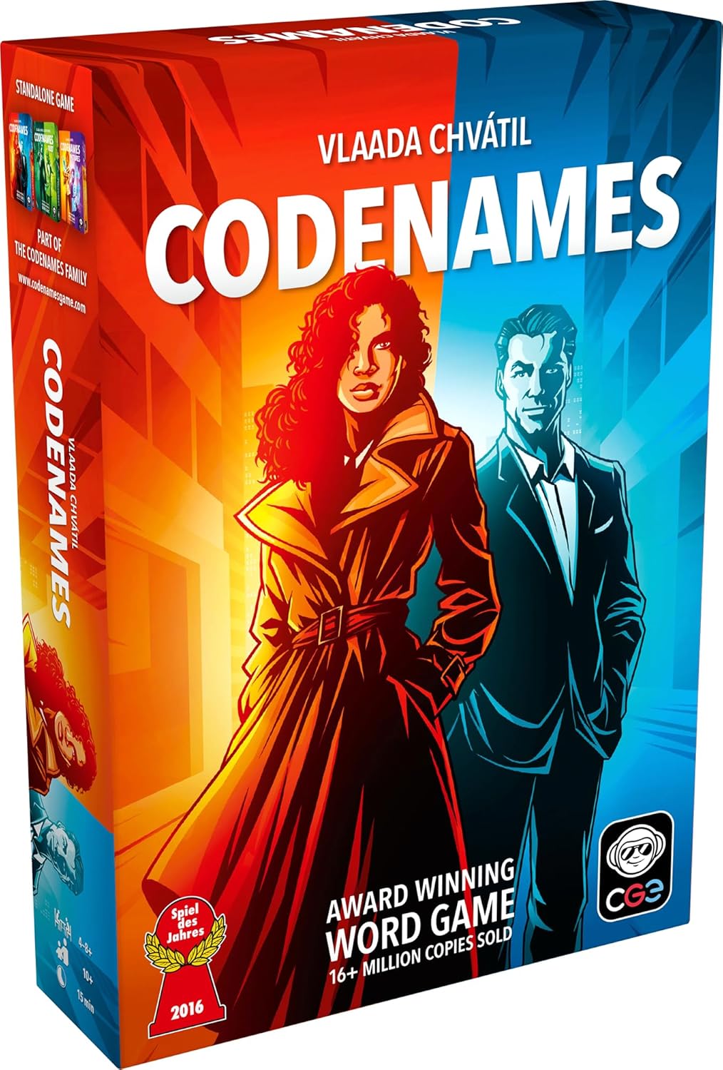 CGE Codenames Board Game (2nd Edition)