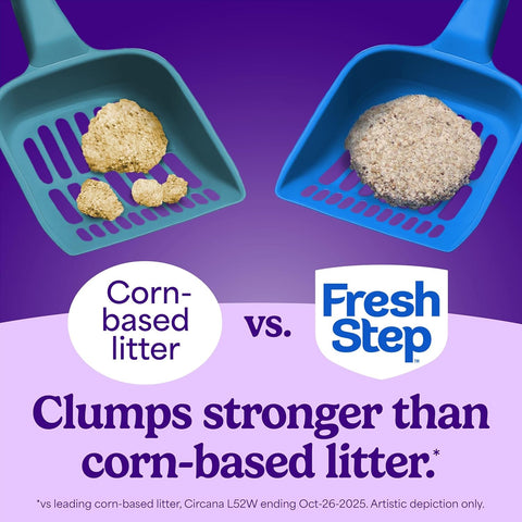 Fresh Step Advanced Ever Fresh Multi Cat Clumping Cat Litter, 16 lb., 2 Pk
