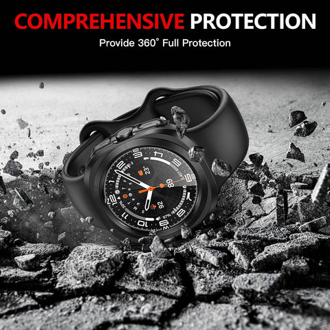 Misxi Case with Screen Protector for 47mm Galaxy Watch Ultra