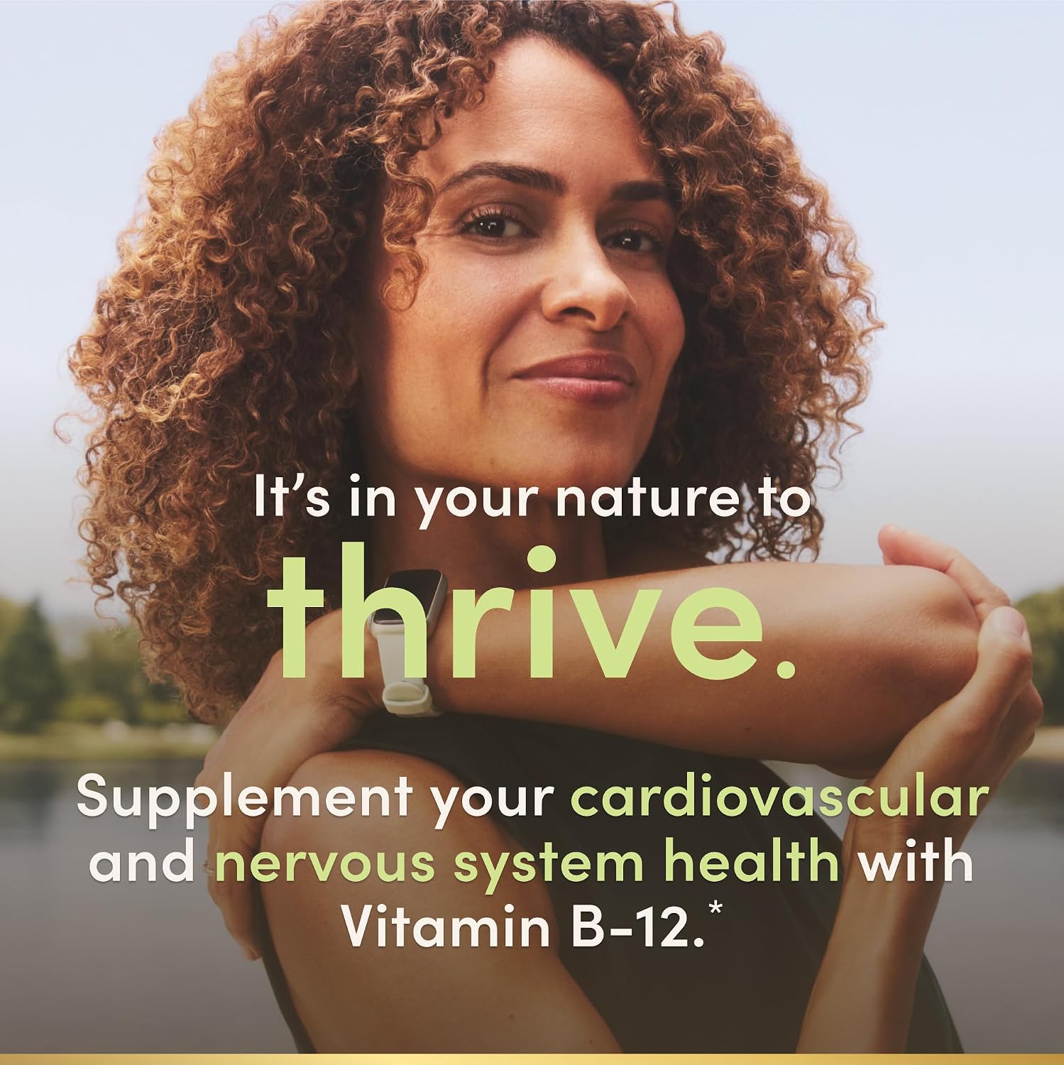 Vitamin B12 by Nature's Bounty, Vitamin Supplement, Supports Energy Metabolism and Nervous System Health, 1000mcg, 100 Tablets