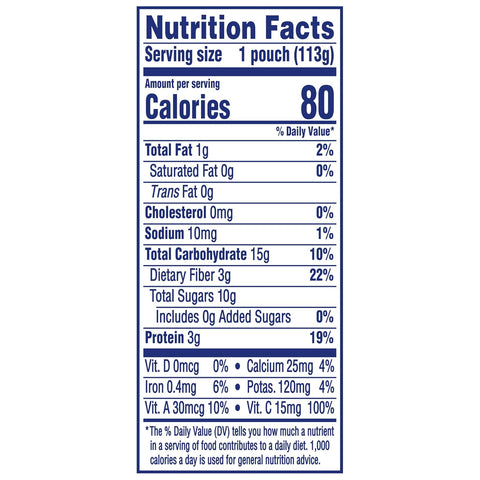 HAPPY TOT Fiber & Protein, Stage 4, Pears Blueberries Spinach, 4oz (16)