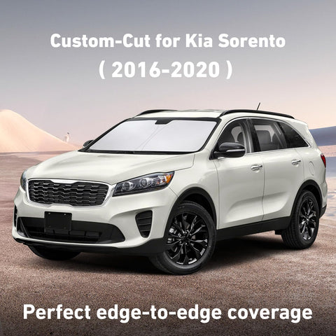 EcoNour Windshield Sunshade Compatible for Kia Sorento 2016-2018 2019 2020