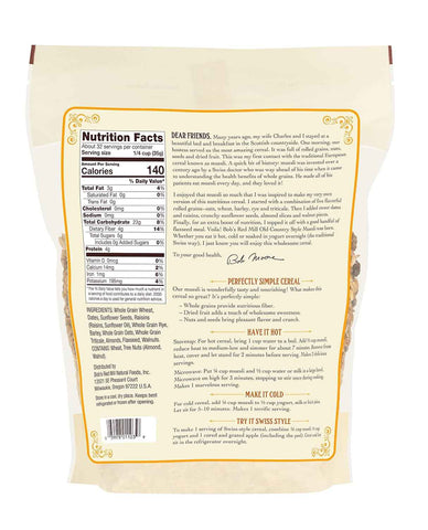 Bob's Red Mill Old Country Style Muesli, 40oz (4 Pack)