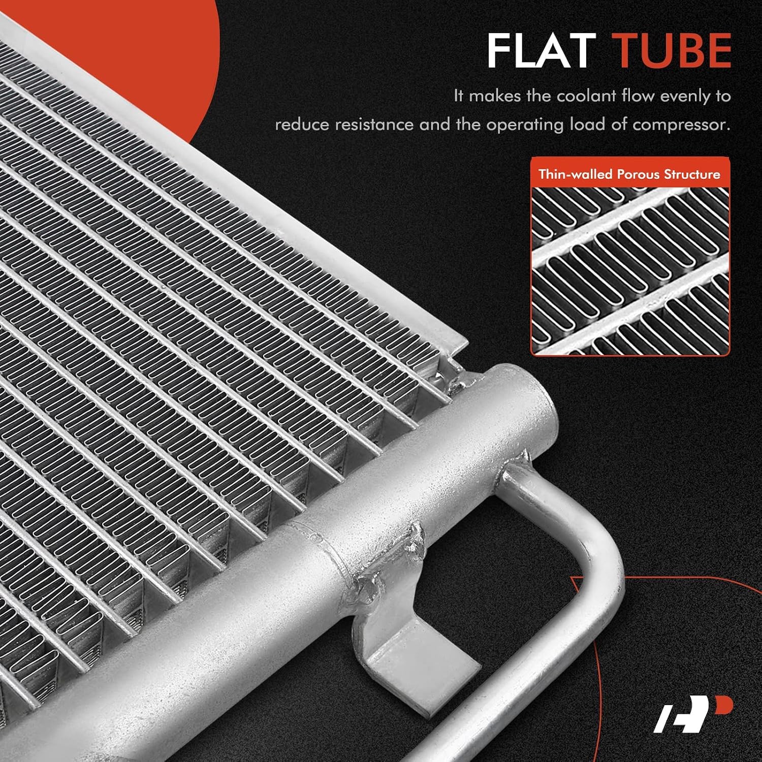A-Premium Air Conditioning Condenser Compatible with Chevrolet & GMC