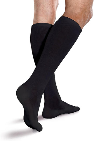 Core-Spun Cushioned 15-20mmHg Mild Graduated Compression Support Knee High Socks