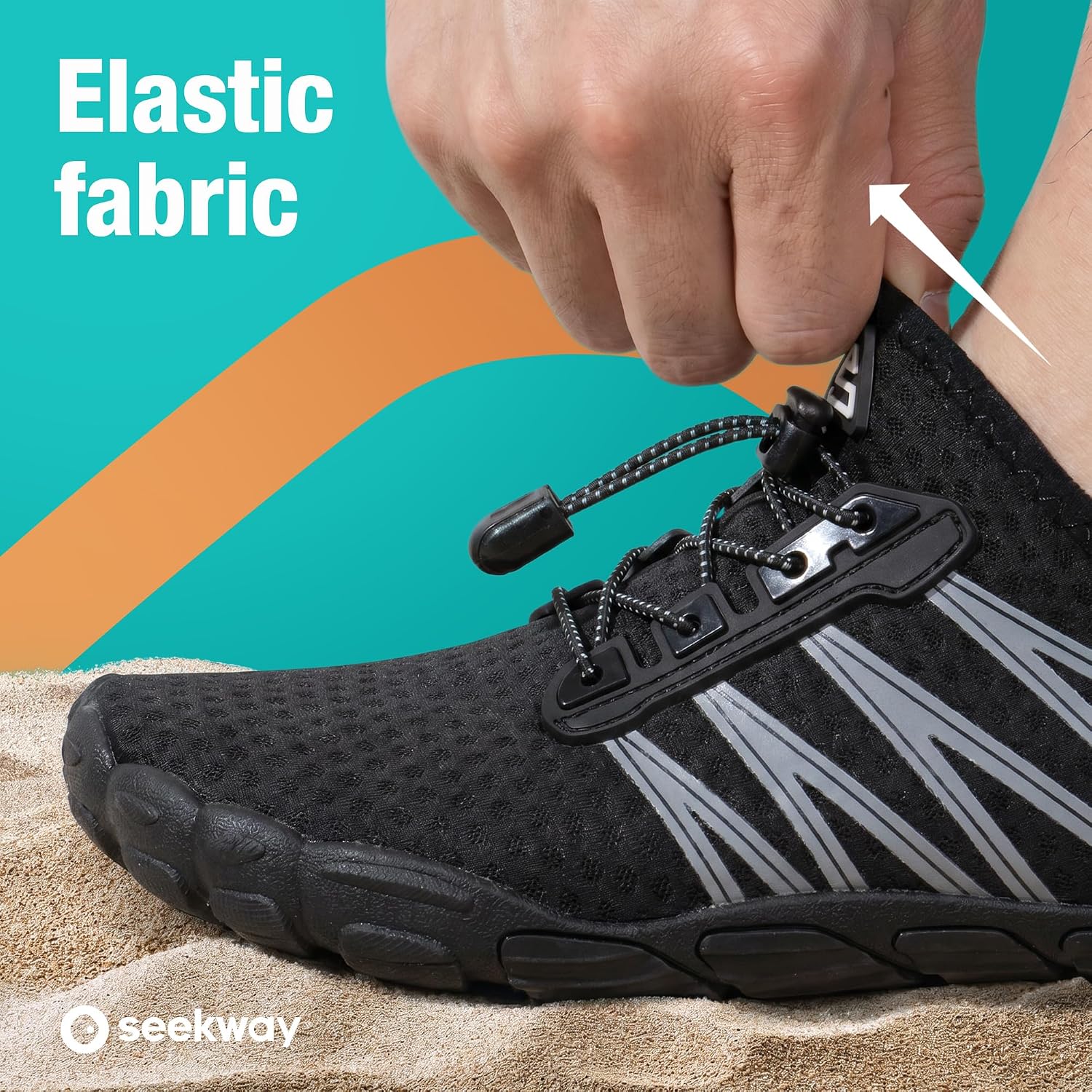 SEEKWAY Water Shoes Men Women Adult Quick-Dry Aqua Sock Barefoot for Beach Swim River Pool Lake Hiking Kayaking Surfing