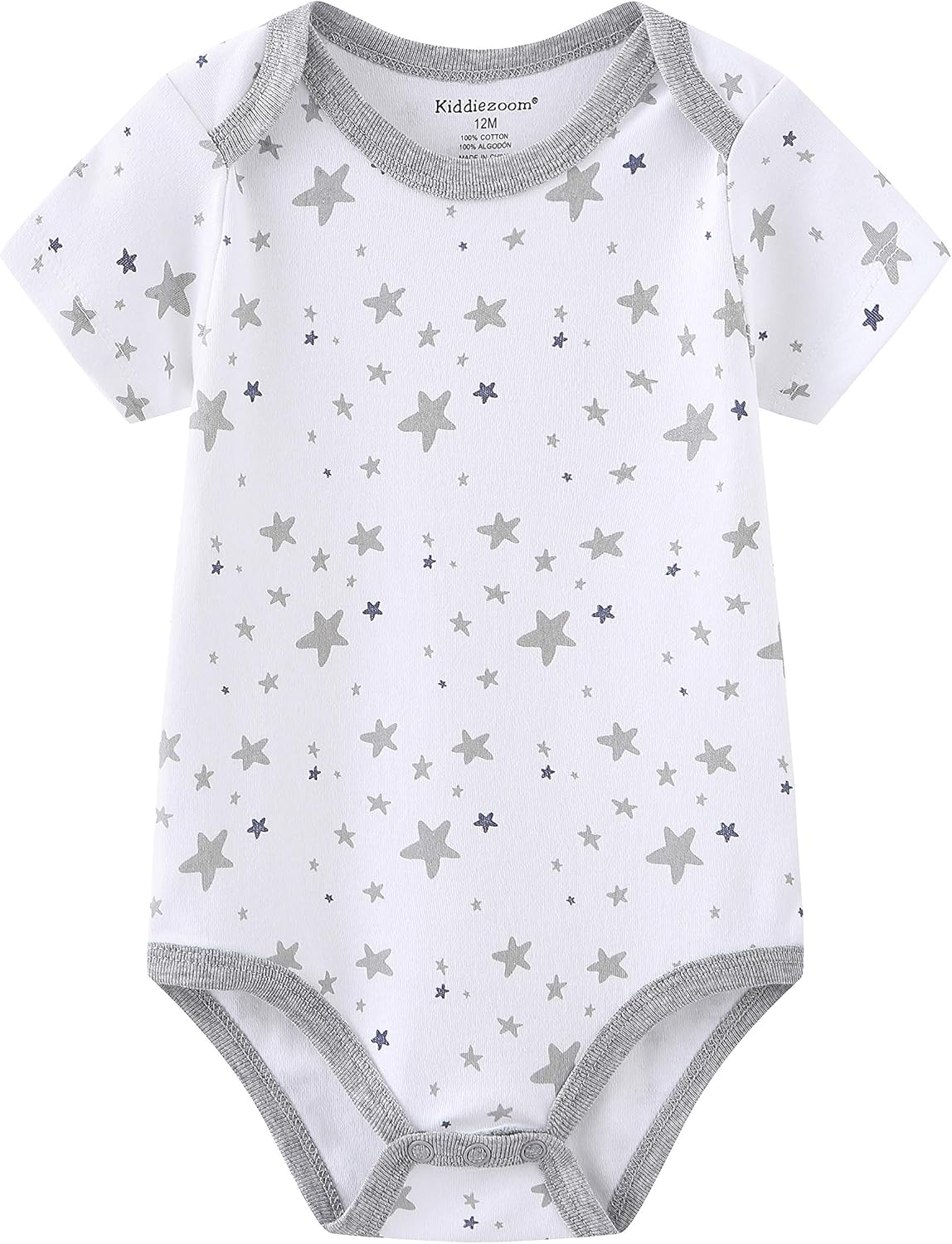 Kiddiezoom Baby Layette Set Baby Boys' 9-Piece Bodysuits Pants Set Toddler Girl Boy Unisex Baby Gift Sets