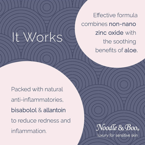 Noodle & Boo The Best Diaper Rash Ointment, Multi Purpose Baby Skin Care Zinc Oxide Ointment For Diaper Rash Prevention, Treatment & Relief, Fragrance Free