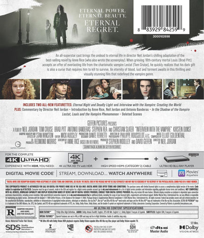 Interview with the Vampire (4K Ultra HD + Digital)