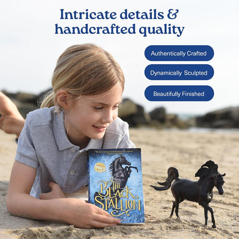 Breyer Black Stallion Horse & Book Set 6181, Black
