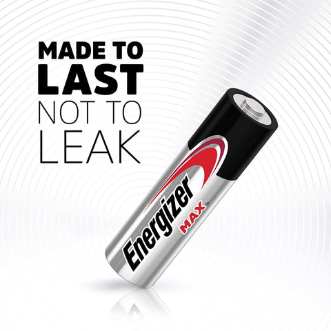 Energizer AA and AAA Batteries, 48 Count, Combo Pack Contains 24 Max Double A and 24 Max Triple A Batteries