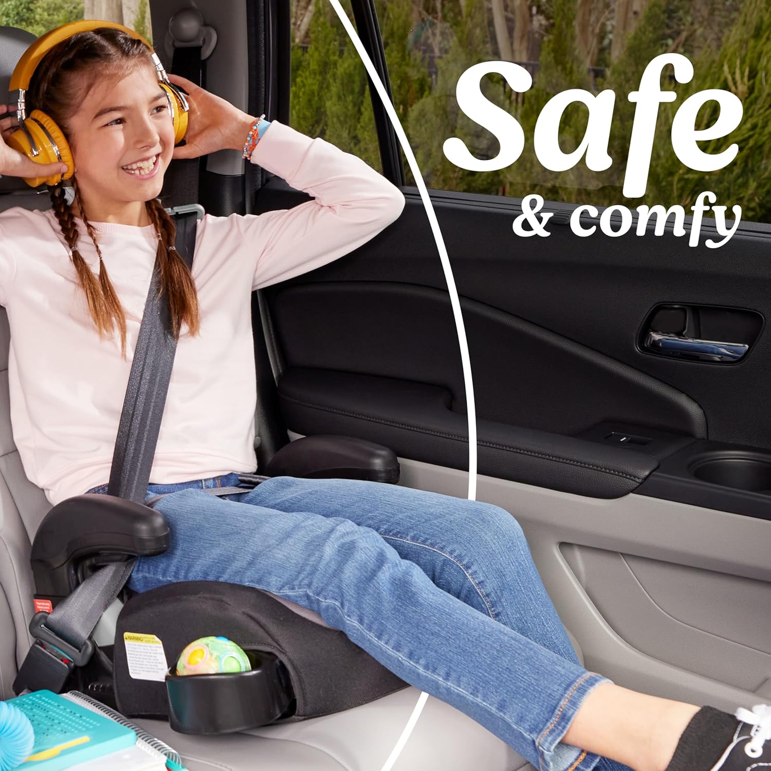 Graco TurboBooster 2.0 Backless Booster Car Seat, Denton