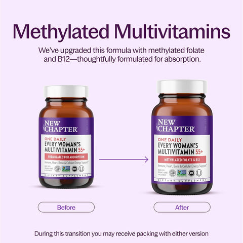 New Chapter Every Woman's One Daily 55+ Multivitamin, 96 Tablets