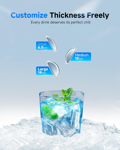 Countertop Ice Maker with Self-Cleaning, Ice Maker for Home Bar