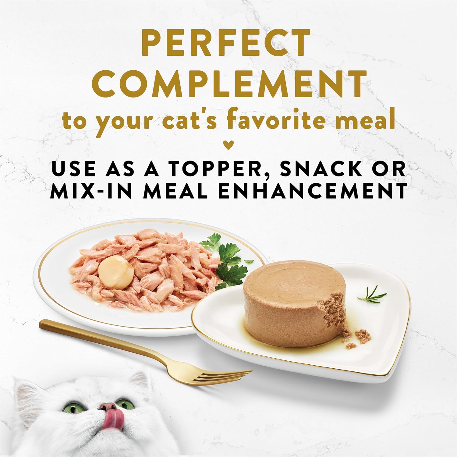 Purina Fancy Feast Appetizers, Tuna with Scallop Topper, 1.1 oz, 10-Pack