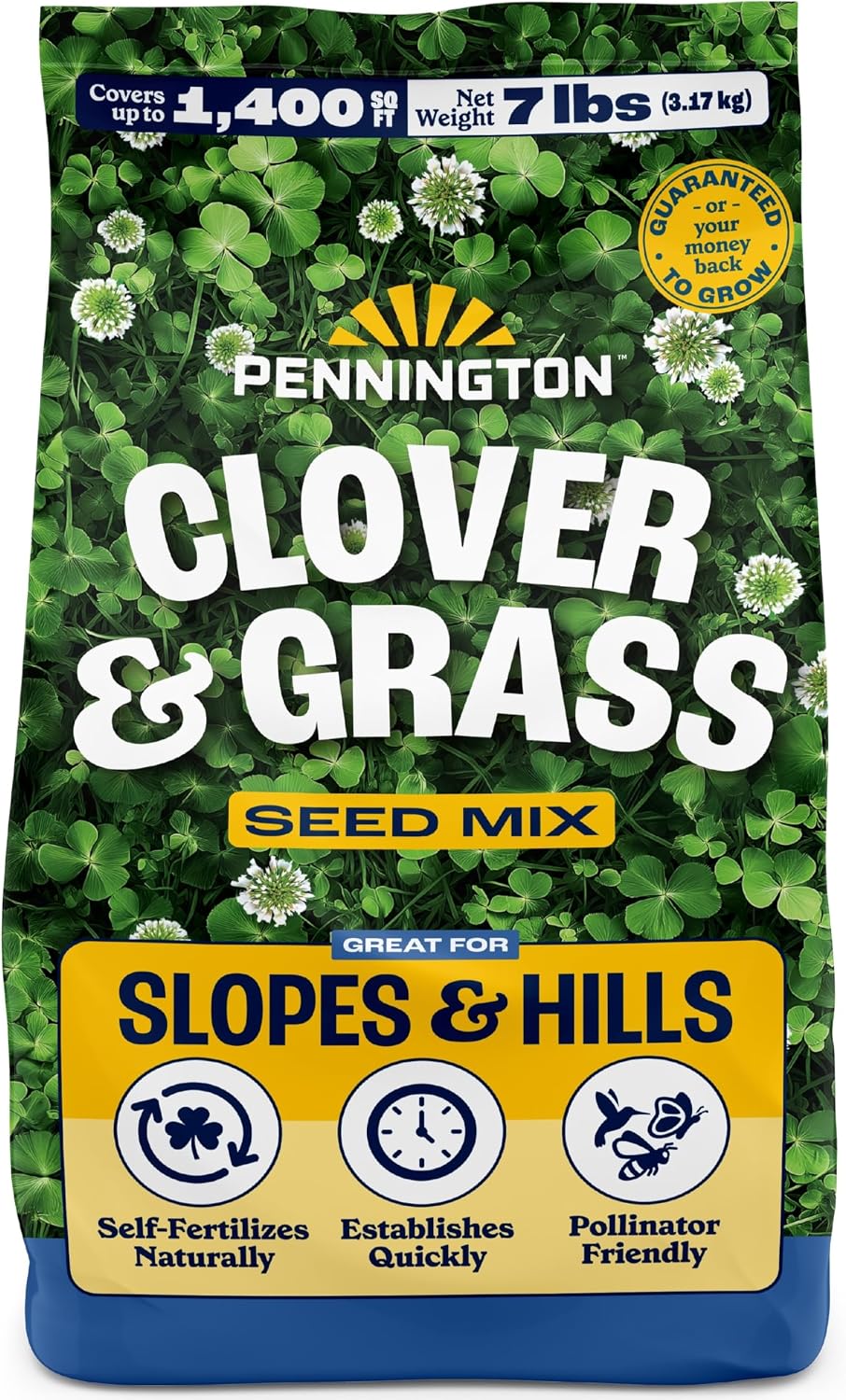Pennington Clover Grass Seed Mix for Lawn 7lb