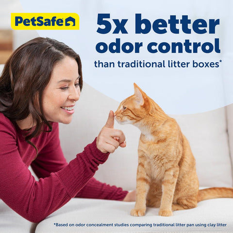 PetSafe ScoopFree Disposable Crystal Litter Tray, Lavender Scent, 3 Pack