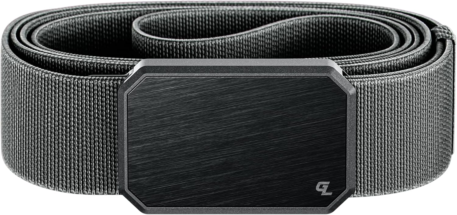Groove Life Groove Belt, Men's Adjustable Stretch Belt with Magnetic Buckle