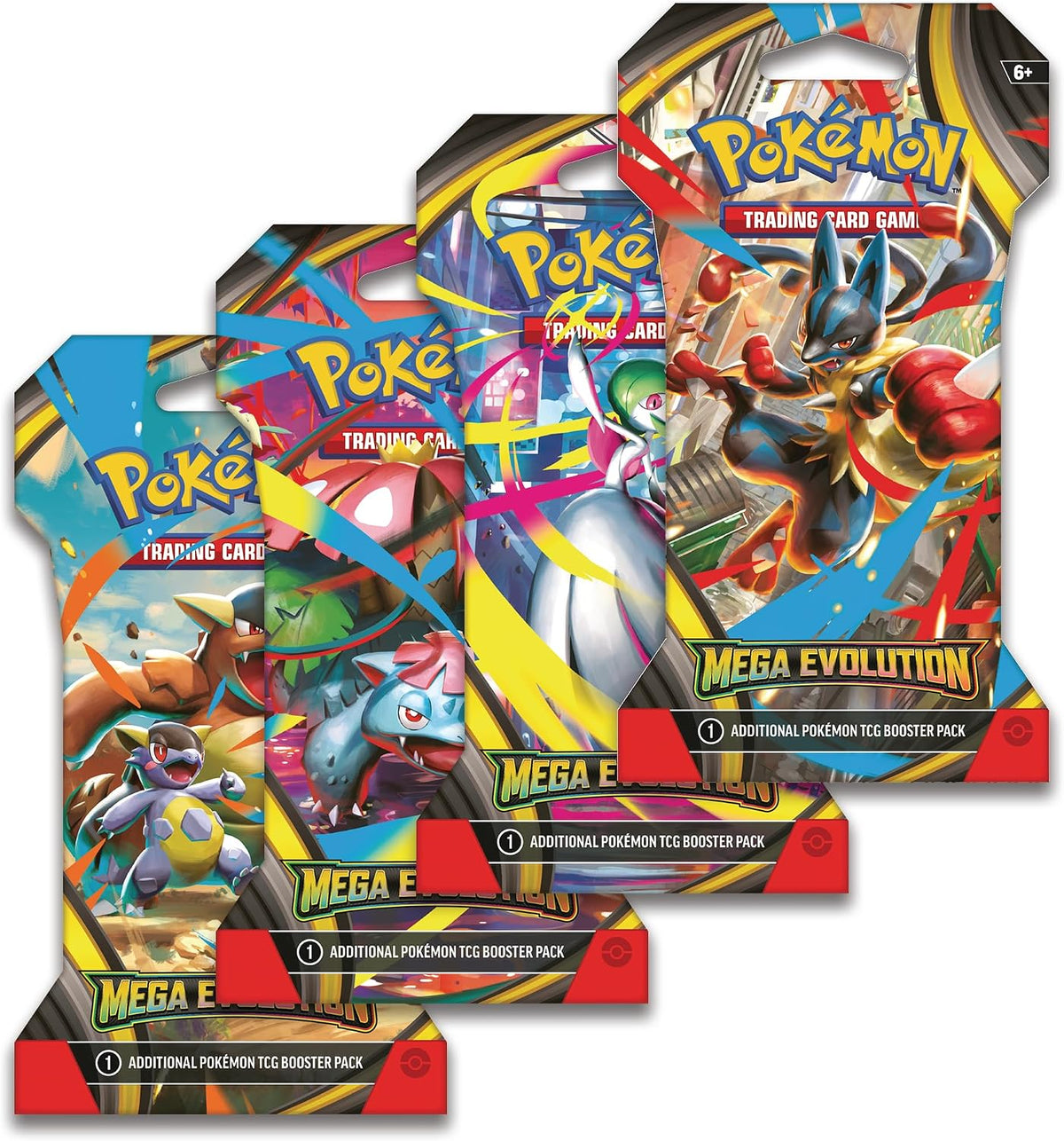 Pokemon TCG: Mega Evolution Booster Pack Lot - 8 Packs