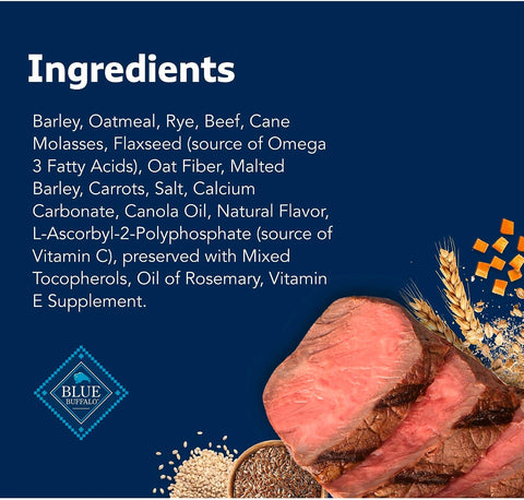 Blue Buffalo Health Bars Beef Dog Biscuits, 16 oz
