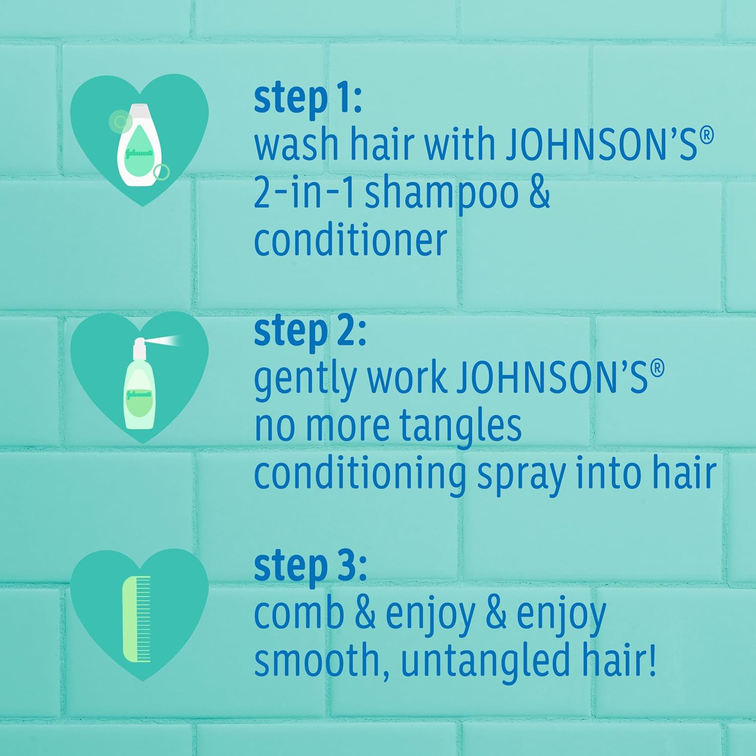 Johnson's Baby No More Tangles Detangling Spray, 10 Ounce
