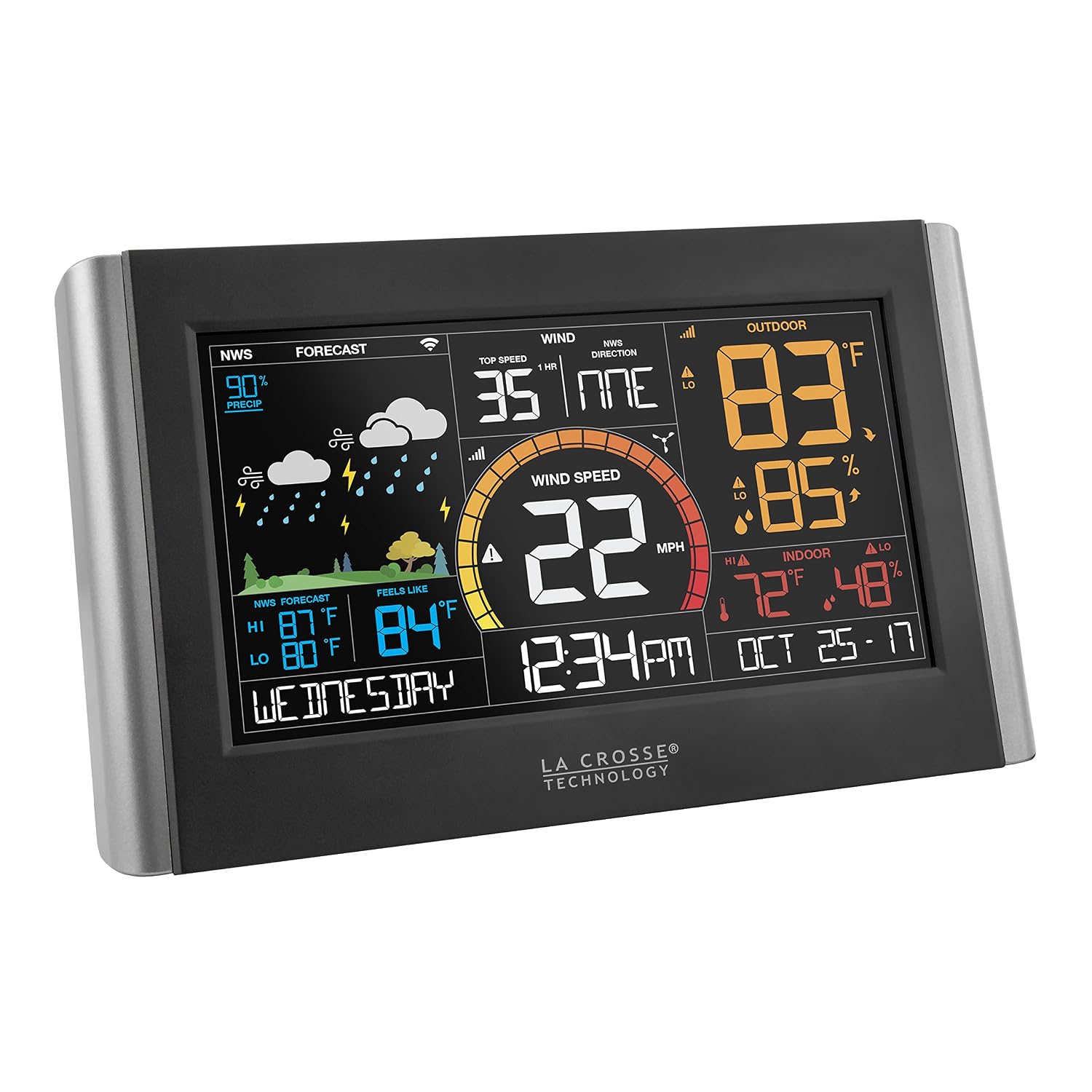 La Crosse Technology Wireless Wi-Fi Digital Weather and Wind Station (V21-WTH)