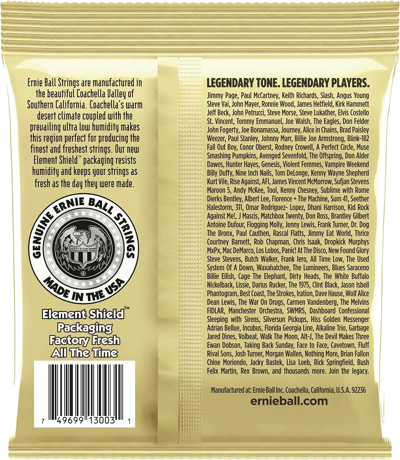 Ernie Ball Earthwood Medium Light 80/20 Bronze Acoustic Guitar Strings 3-pack, 12-54 Gauge (P03003)