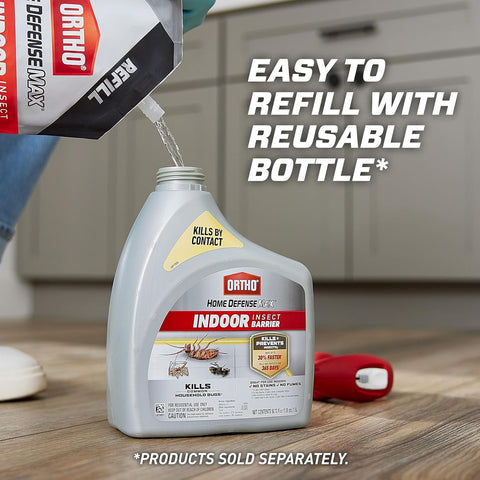 Ortho Home Defense MAX Indoor Insect Barrier Refill, 1.5 L