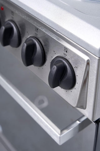 Premium Levella 20" Electric Range with 4 Coil Burners and 2.1 Cu. Ft. Oven Capacity in Stainless