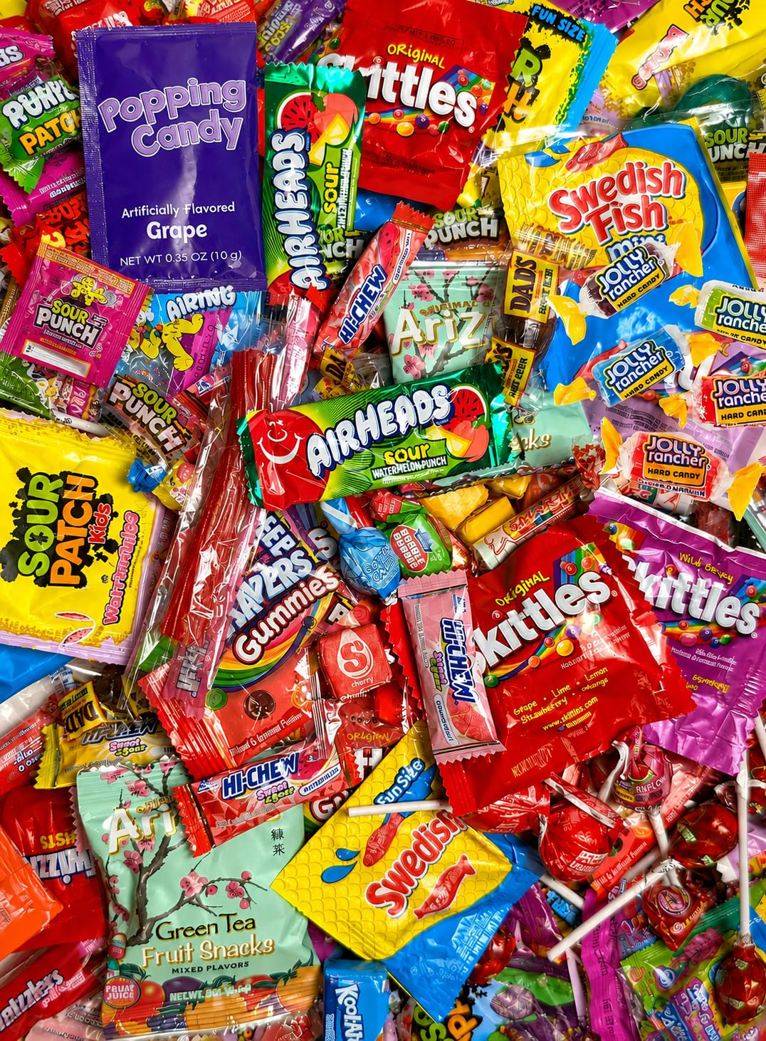 Ultimate Assorted Candy Party Mix - 8 LB Bag - Mega Variety Bulk Assortment - Individually Wrapped Candy - Queen Jax - Variety Pack