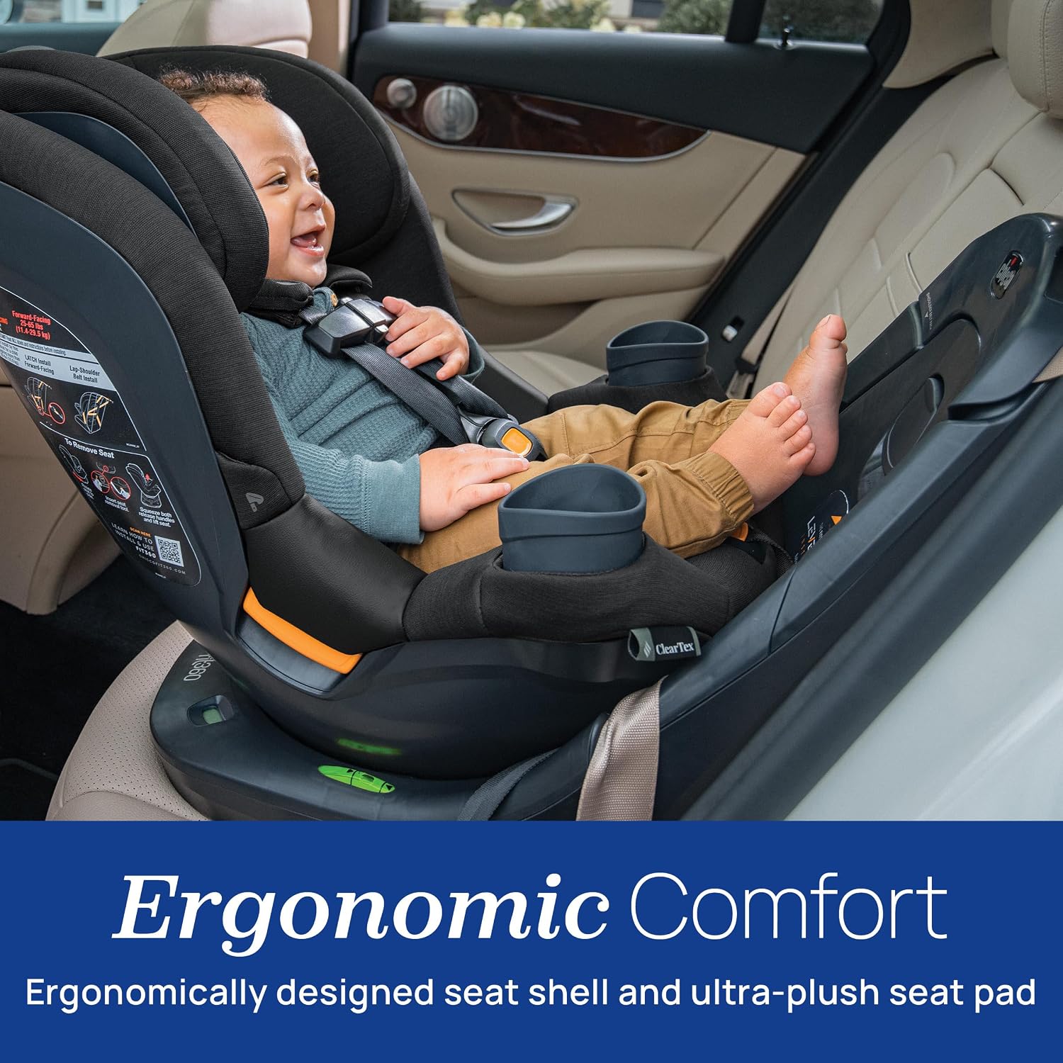 Chicco Fit360 ClearTex Rotating Convertible Car Seat
