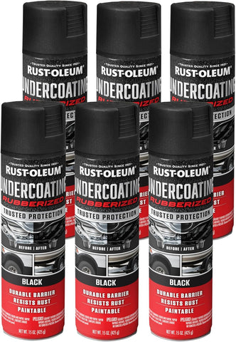 Rust-Oleum Rubberized Black Undercoating Rust Resistant Spray Paint