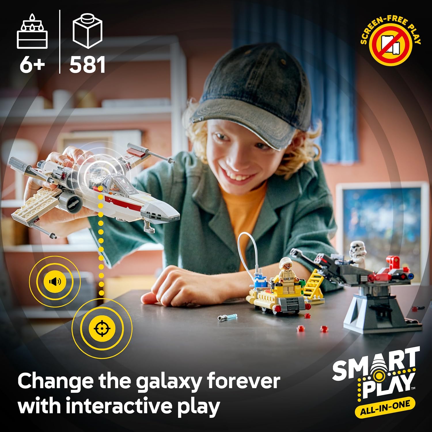 LEGO Star Wars SMART Play: Luke’s Red Five X-Wing 75423