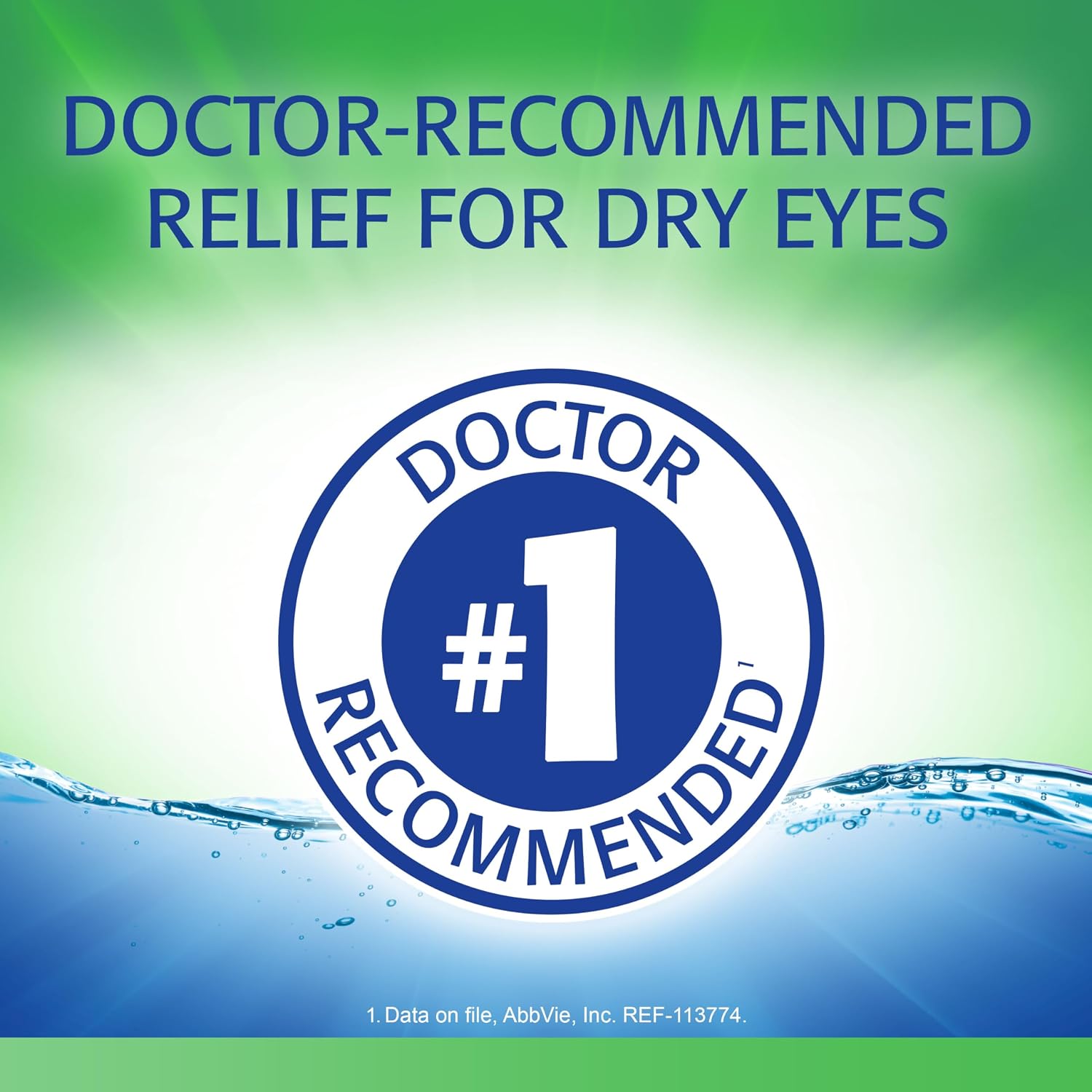 Refresh TEARS Lubricant Eye Drops Artificial Tears, 2x0.5 fl oz (30 mL), 2 Count