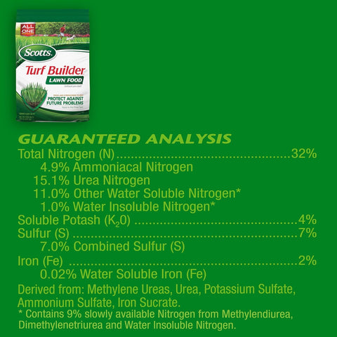 Scotts Turf Builder Lawn Food, 12.5 lbs.