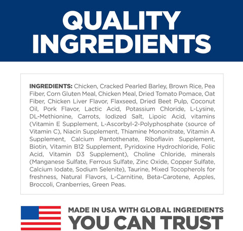 Hill's Science Diet Adult Perfect Weight Small Bites Dry Dog Food