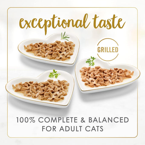 Purina Fancy Feast Poultry & Beef Wet Cat Food Variety Pack, 3 oz, 24-Pack