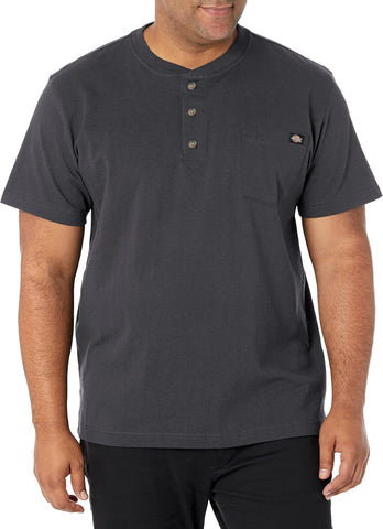 Dickies Men's Heavyweight Henley