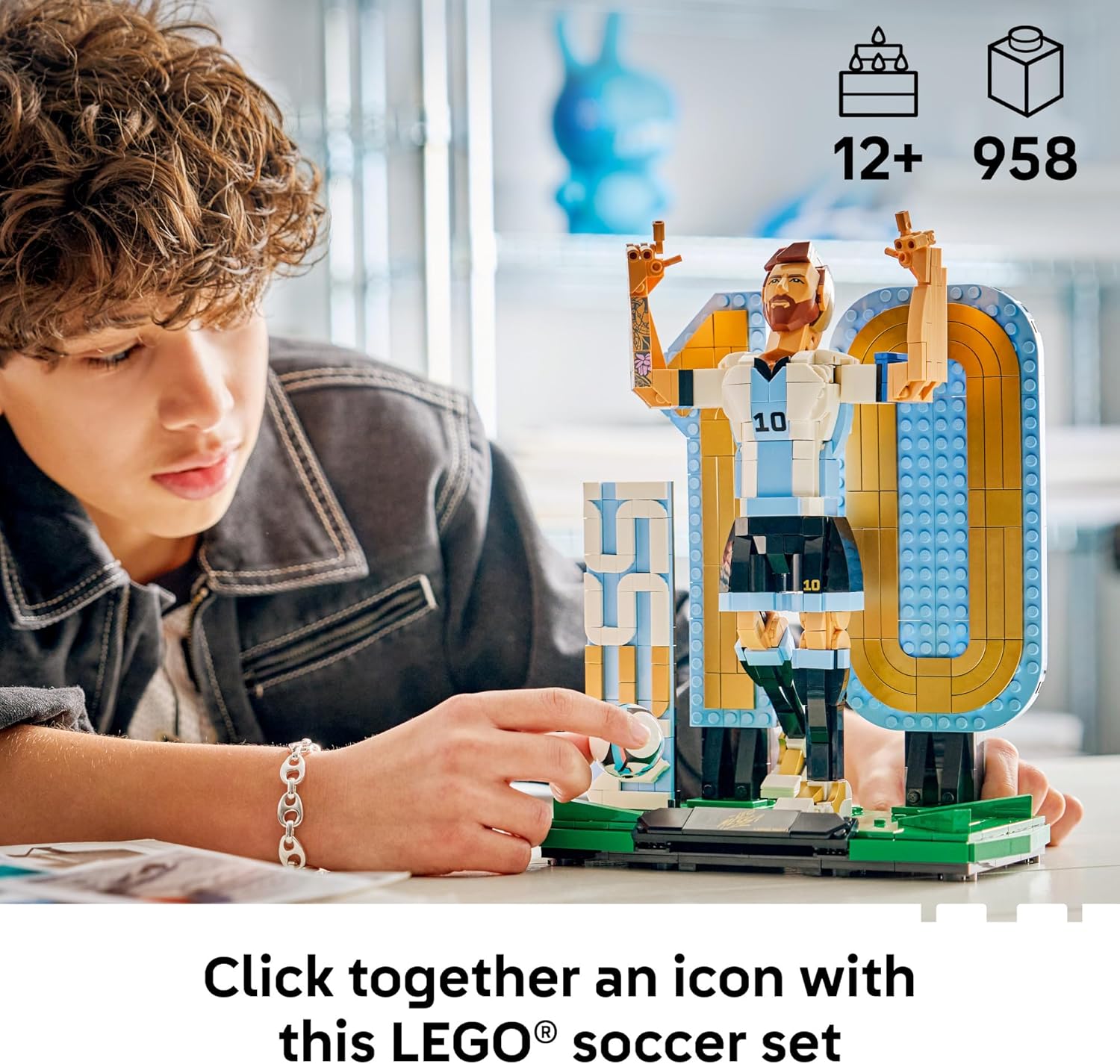 LEGO Editions Lionel Messi – Soccer Legend 43015