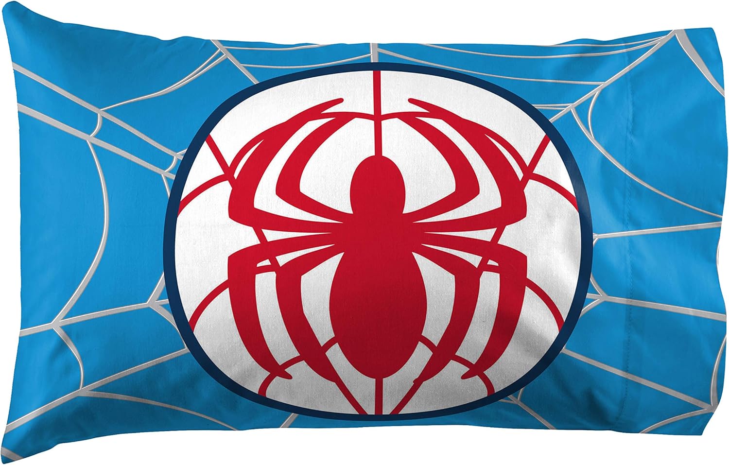 Marvel Spidey Amazing Friends Superhero Kids Pillowcase for Boys, Red