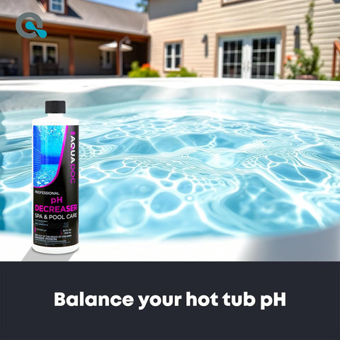 AquaDoc Spa pH Decreaser - Sodium Bisulfate pH Down for Hot Tubs, 32 oz