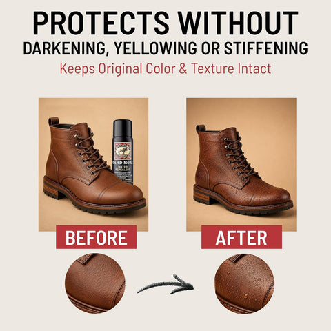 Gard-More Water & Stain Repellent, Leather & Suede Protector Spray