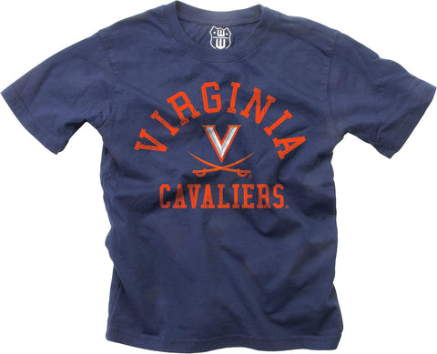 Wes and Willy NCAA Kids Short Sleeve Organic Cotton Tee Shirt
