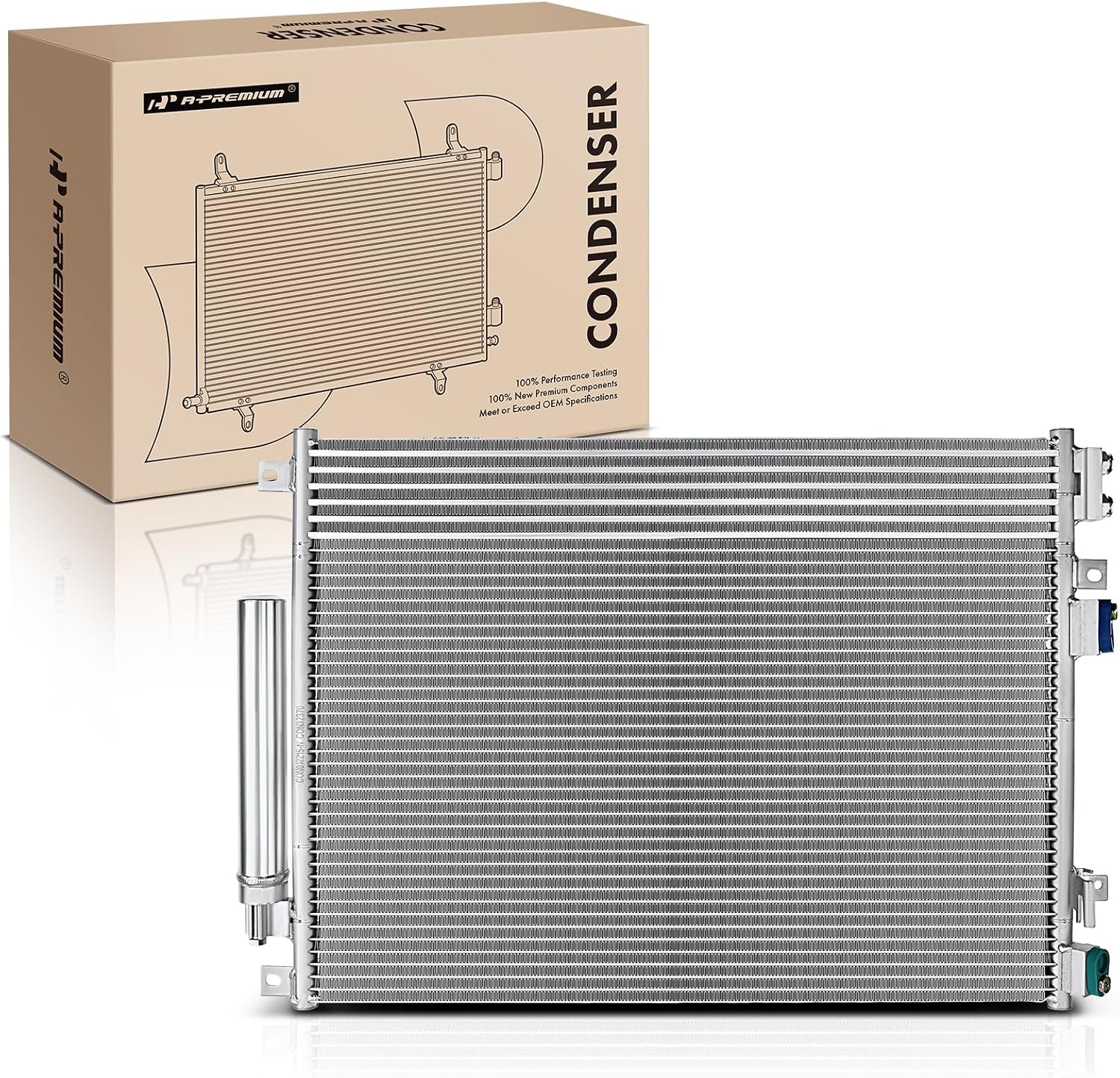 A-Premium Air Conditioning Condenser Compatible with Chrysler & Dodge