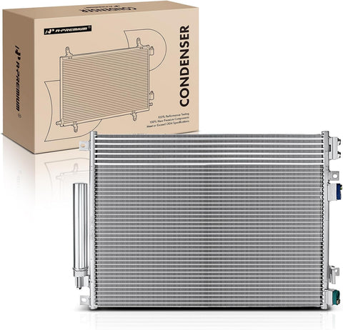 A-Premium Air Conditioning Condenser Compatible with Chrysler & Dodge