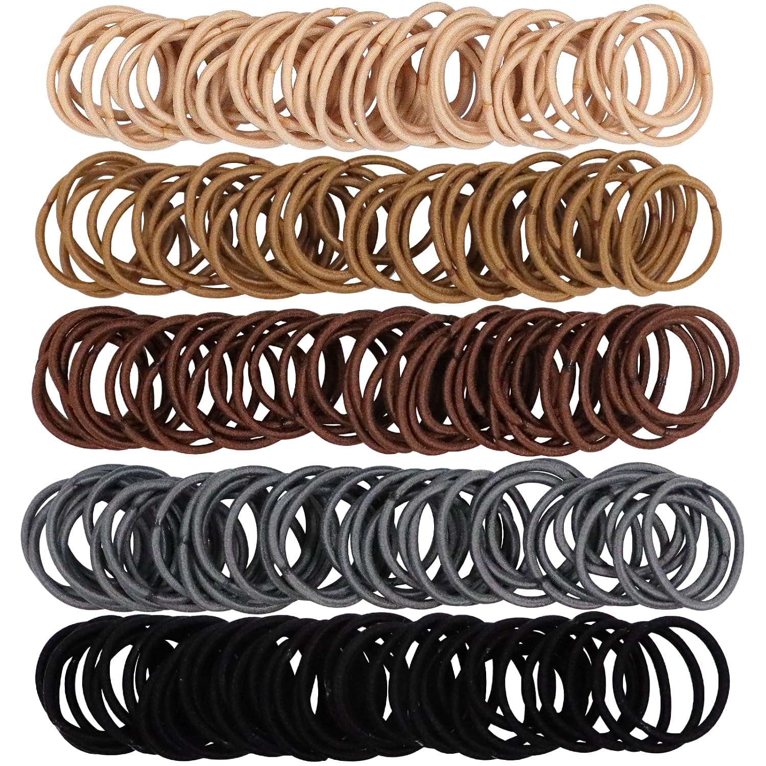 200PCS Small Hair Ties,No Crease,No Damage Baby Hair Ties